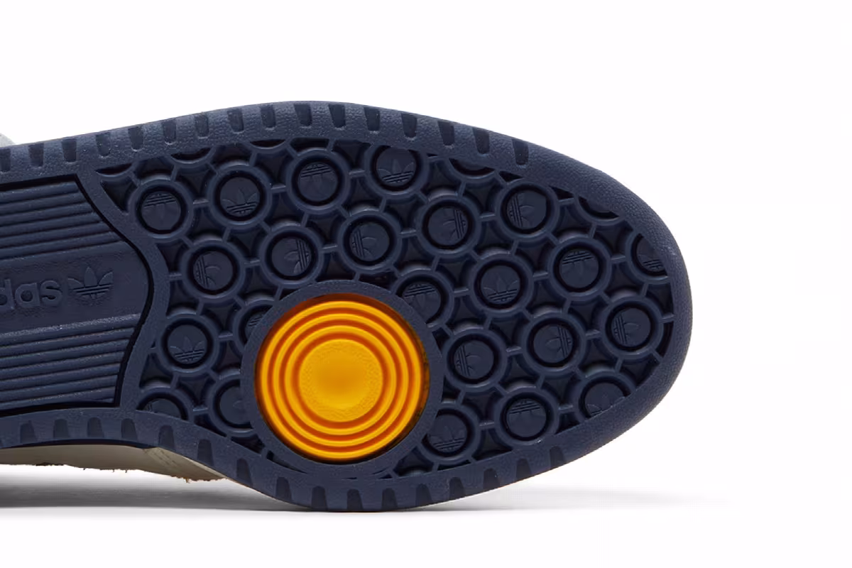 END. x adidas Forum High Varsity - Navy, view 6