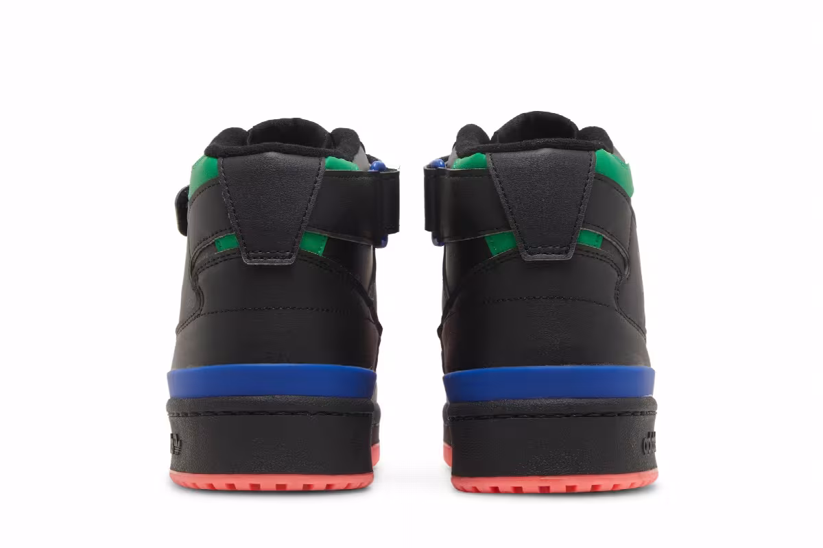 Adidas Forum Mid Black Multi, view 7