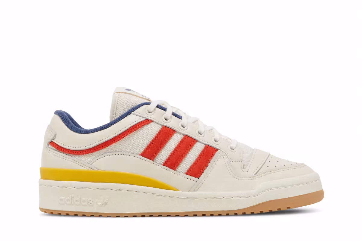 Wood Wood x adidas Forum Low Off White Altered Amber, view 2