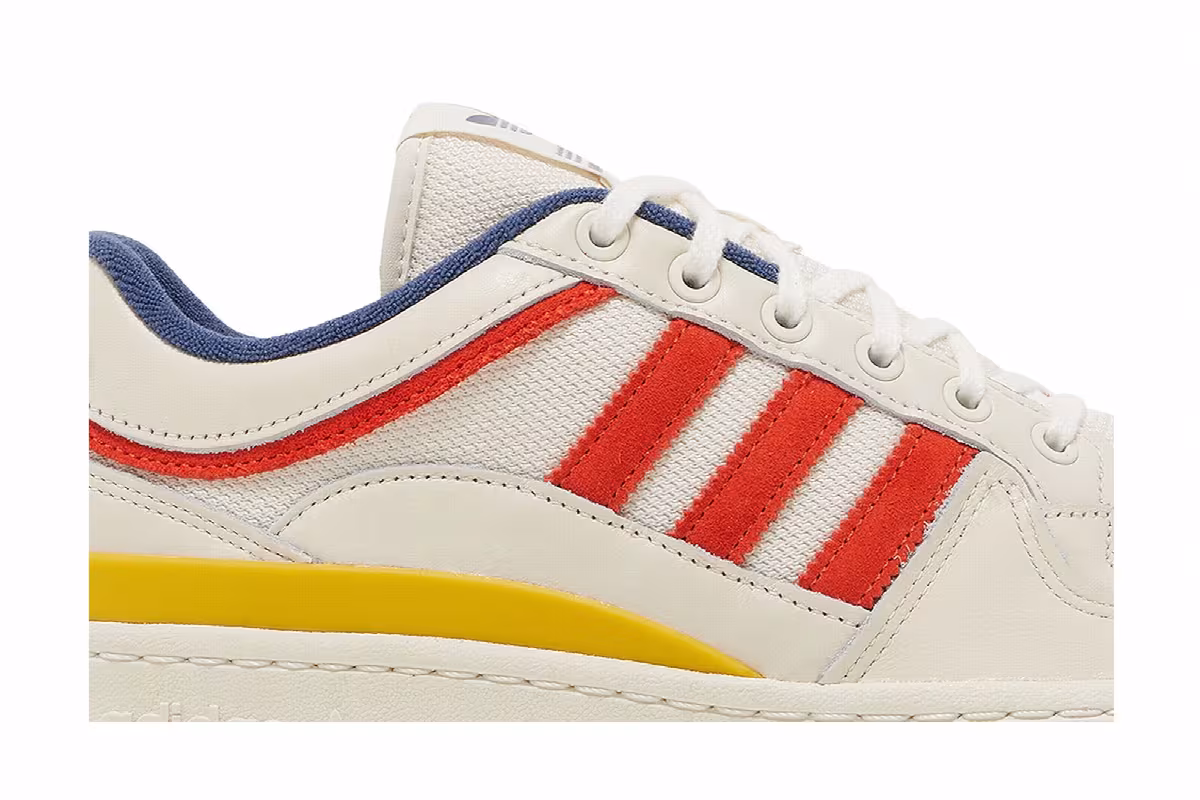 Wood Wood x adidas Forum Low Off White Altered Amber, view 3
