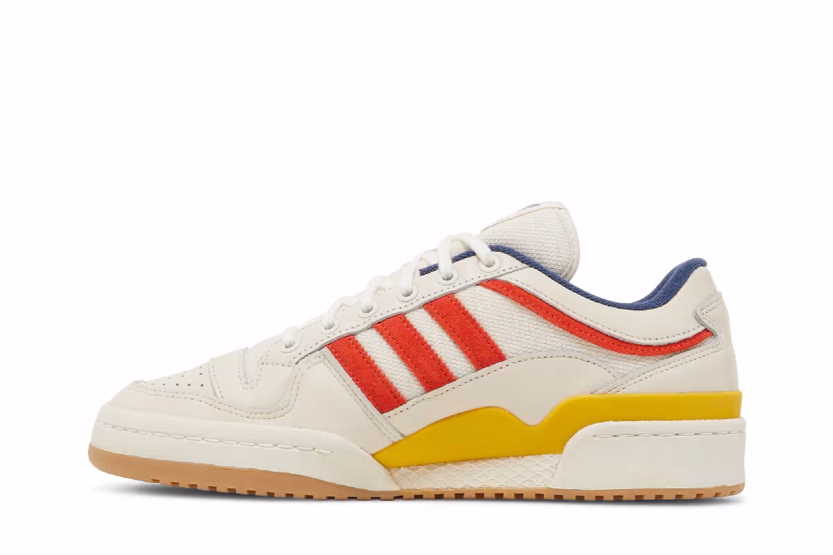 Wood Wood x adidas Forum Low Off White Altered Amber, view 4