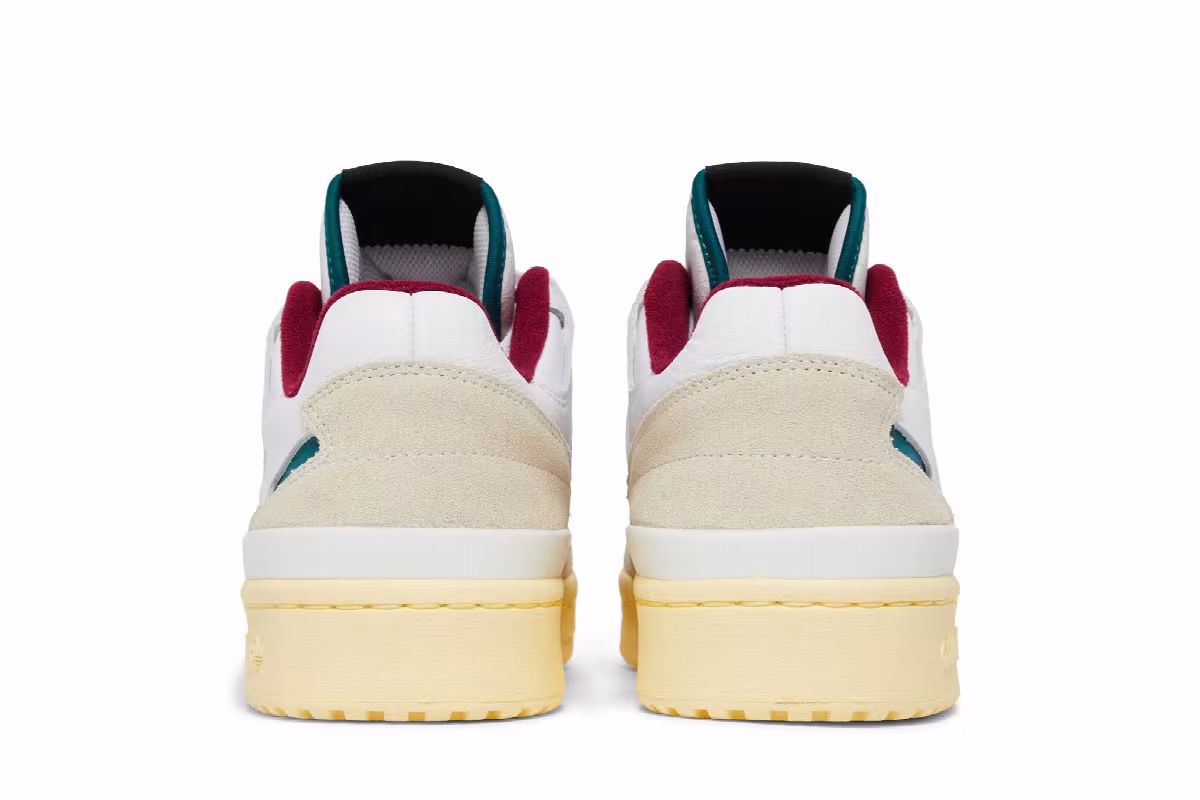 adidas Forum Low CL White Legacy Teal, view 7