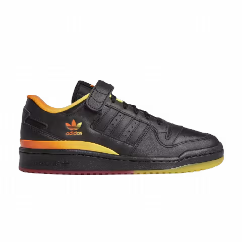 adidas Forum Low 'Black Orange Yellow Gradient'