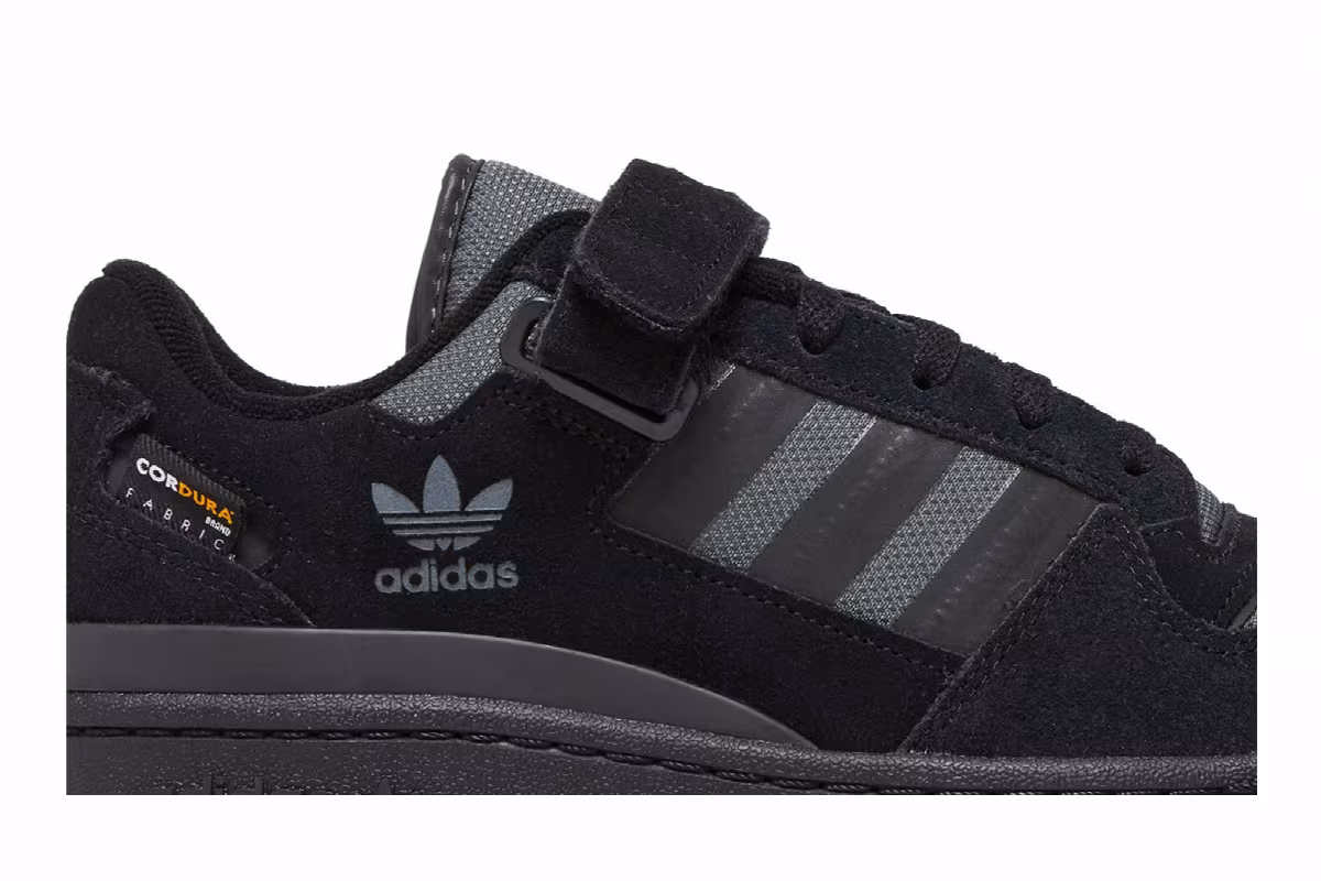 adidas Forum Low Black Grey, view 3