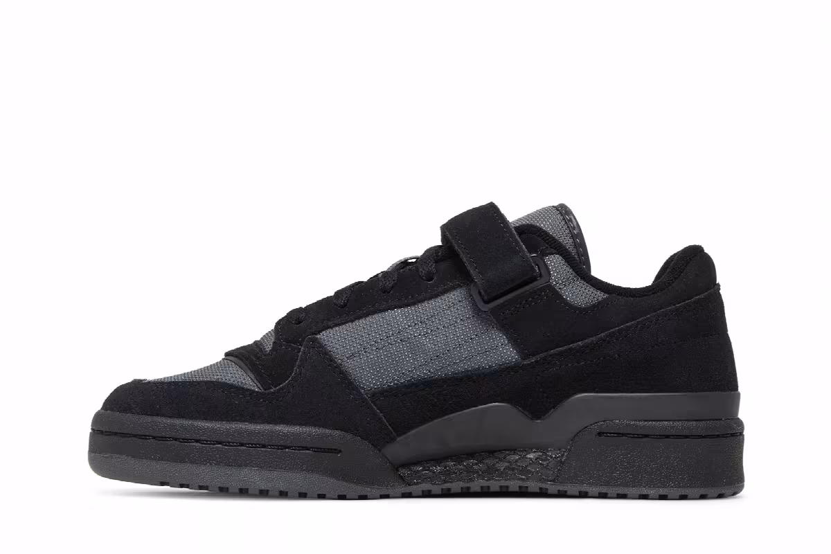 adidas Forum Low Black Grey, view 4