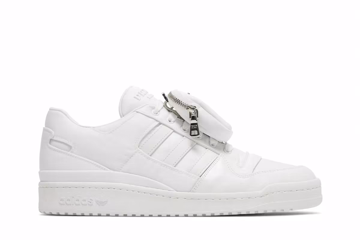 Prada x adidas Forum Low White, view 2