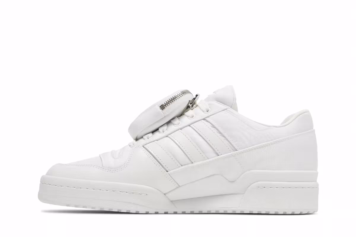 Prada x adidas Forum Low White, view 4