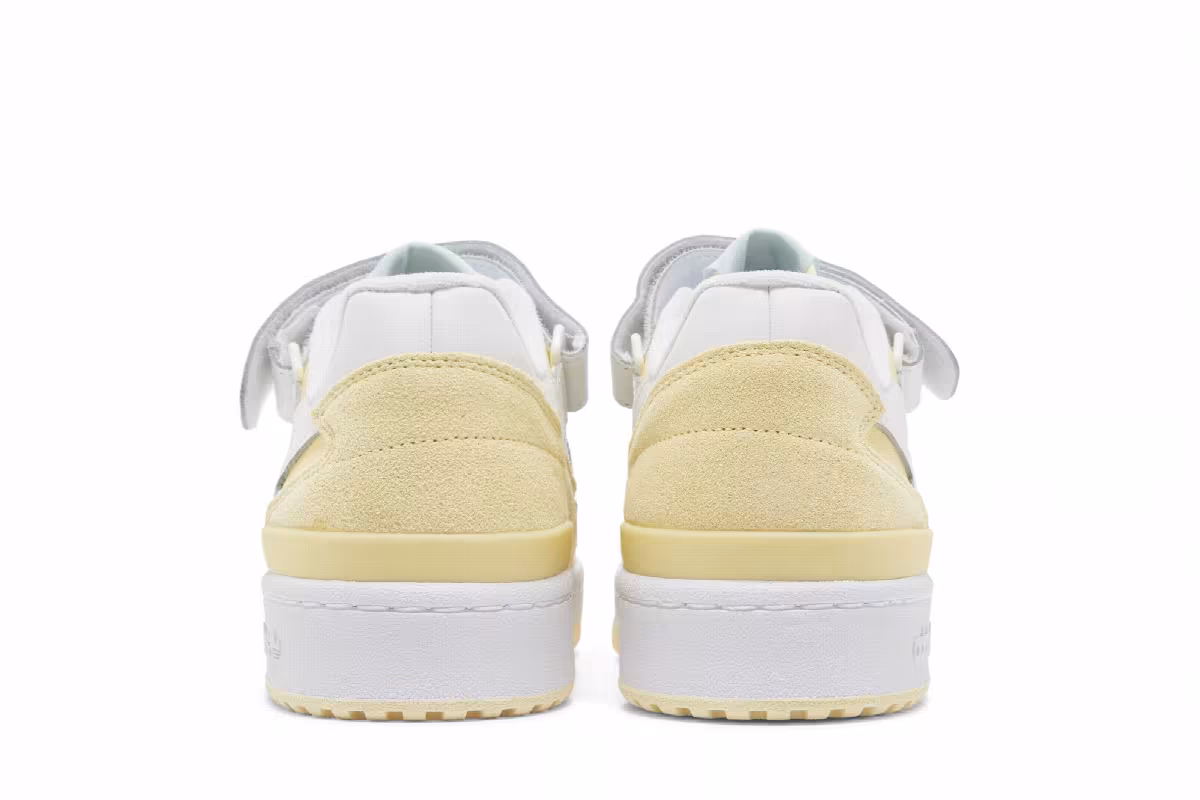 Adidas Forum Low Almost Yellow White, view 7
