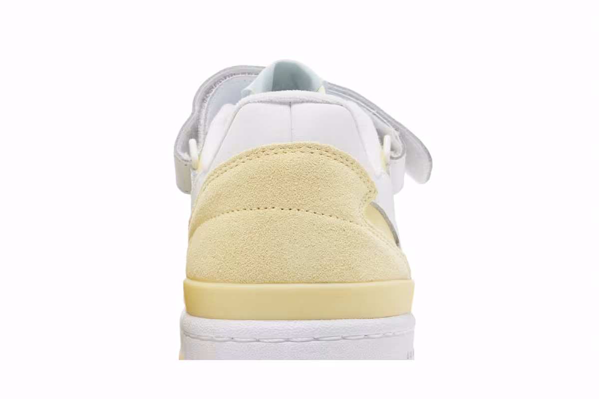 Adidas Forum Low Almost Yellow White, view 8