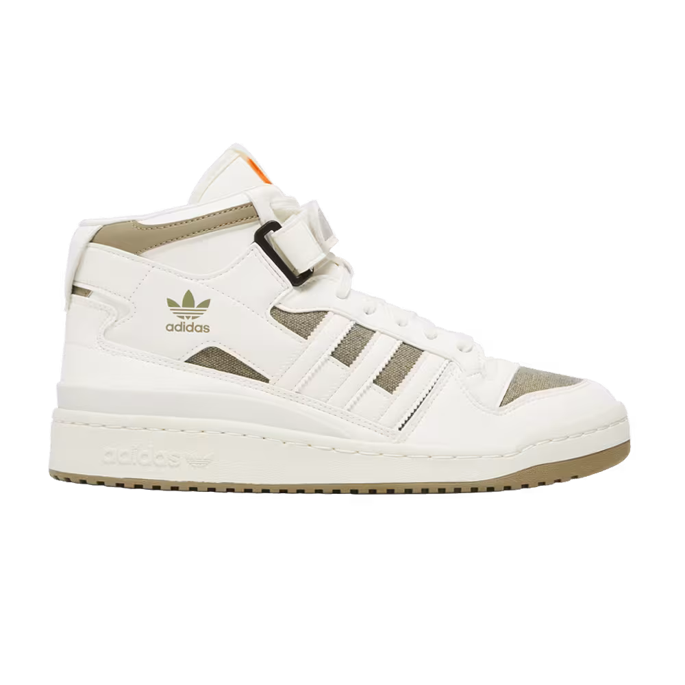 Adidas Forum Mid Off White Orbit Green