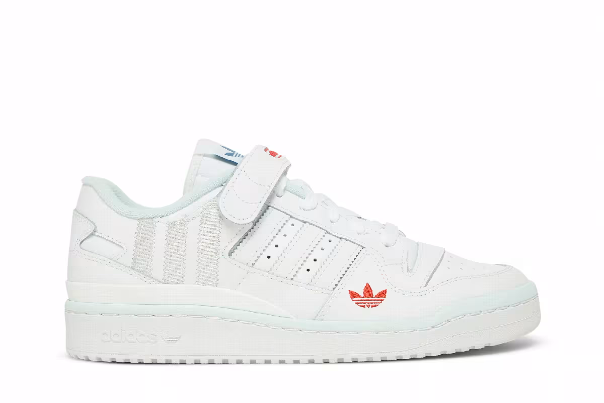 adidas Forum Low White Almost Blue, view 2