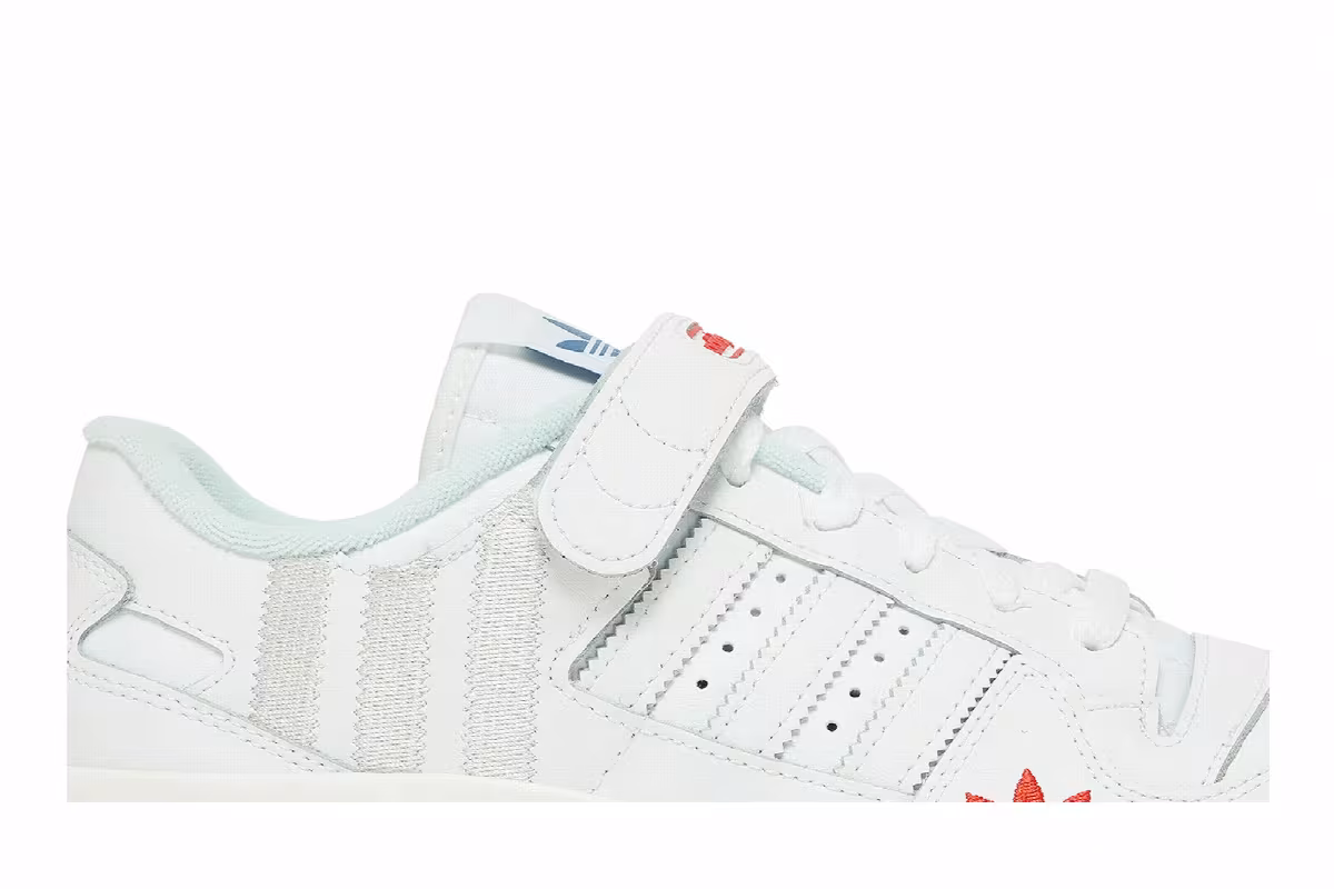 adidas Forum Low White Almost Blue, view 3