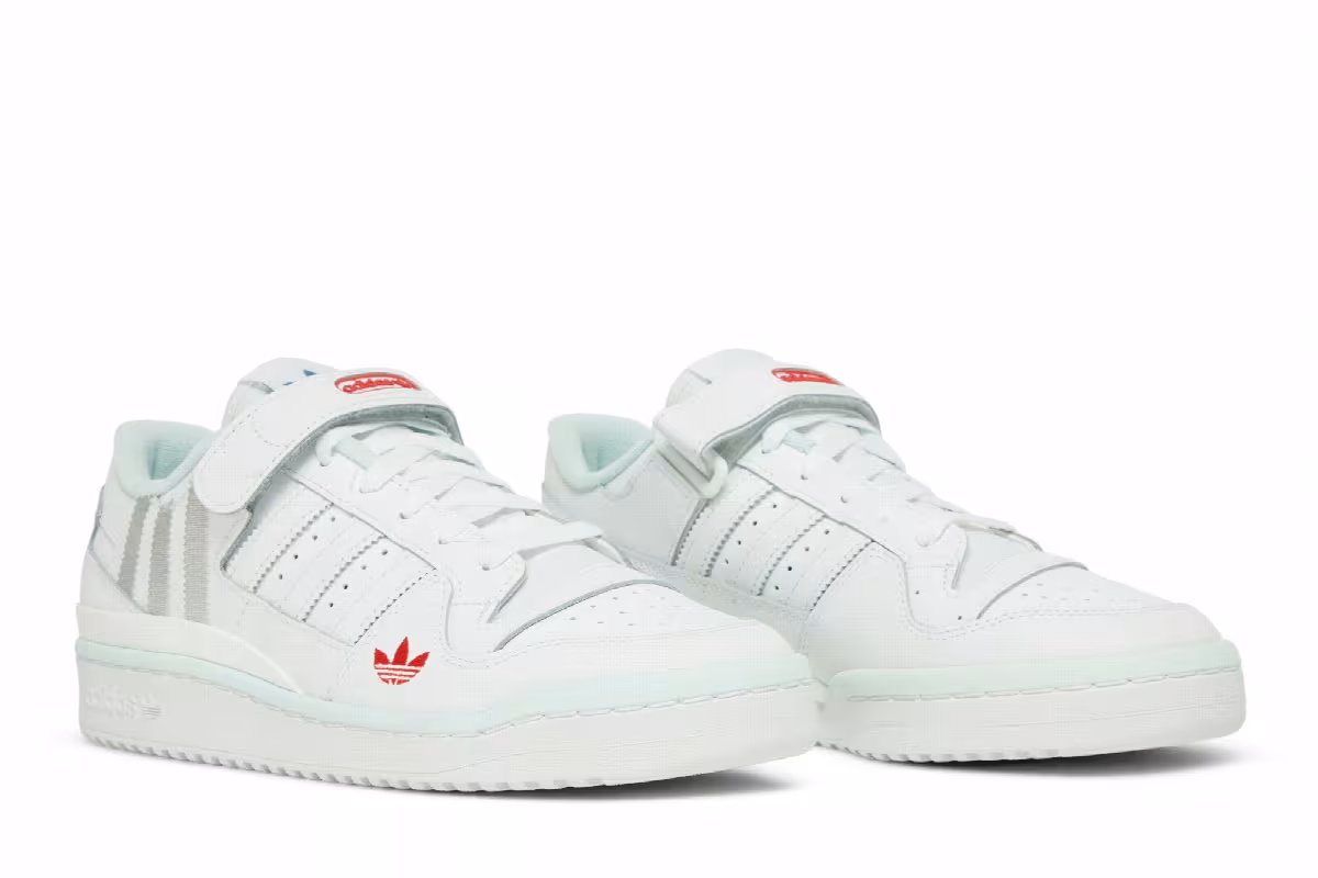adidas Forum Low White Almost Blue, view 9