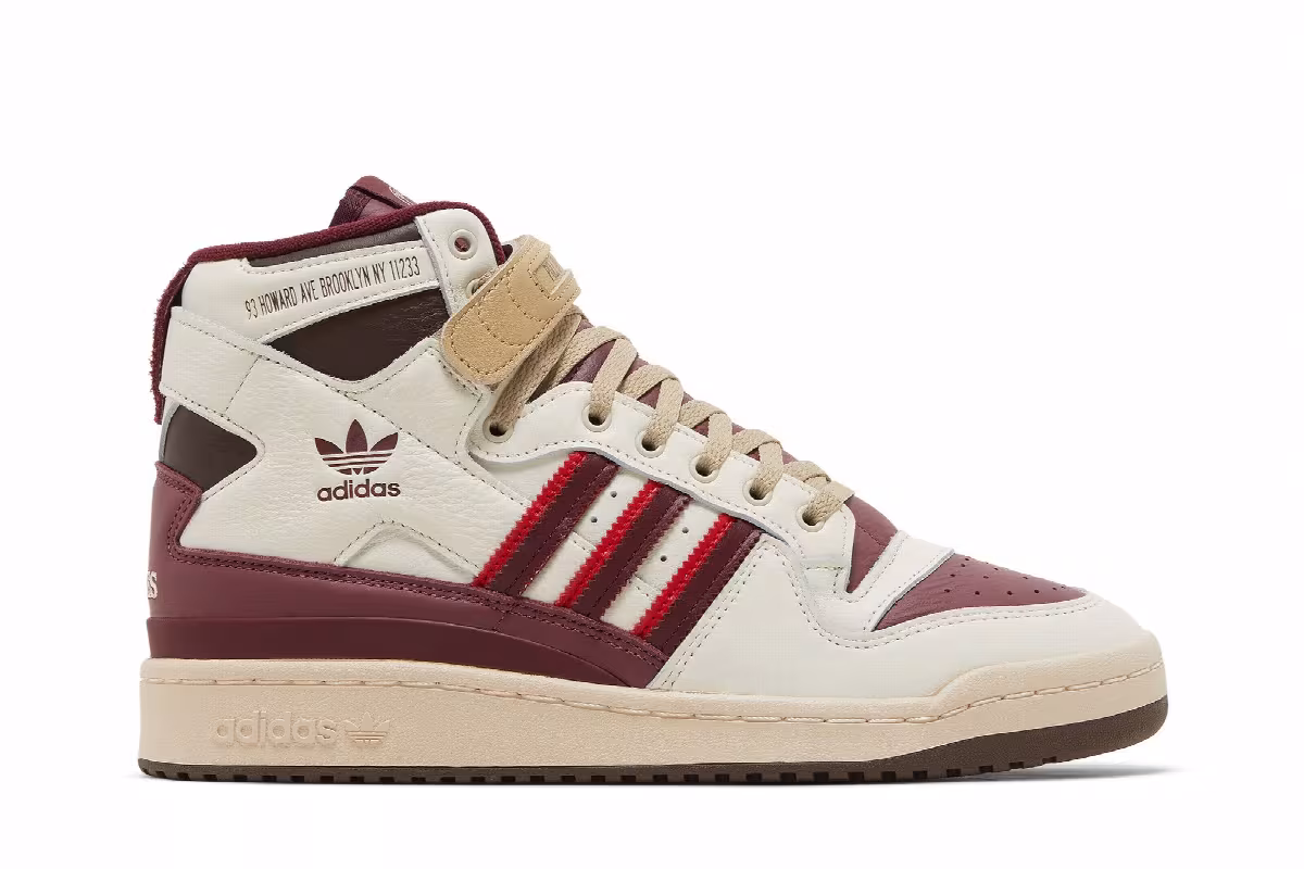 Cuts & Slices x adidas Forum 84 High Pull Up Beloved, view 2