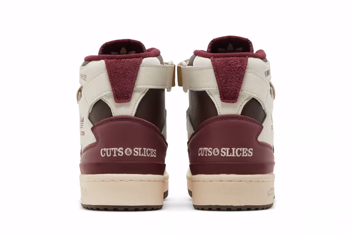 Cuts & Slices x adidas Forum 84 High Pull Up Beloved, view 7