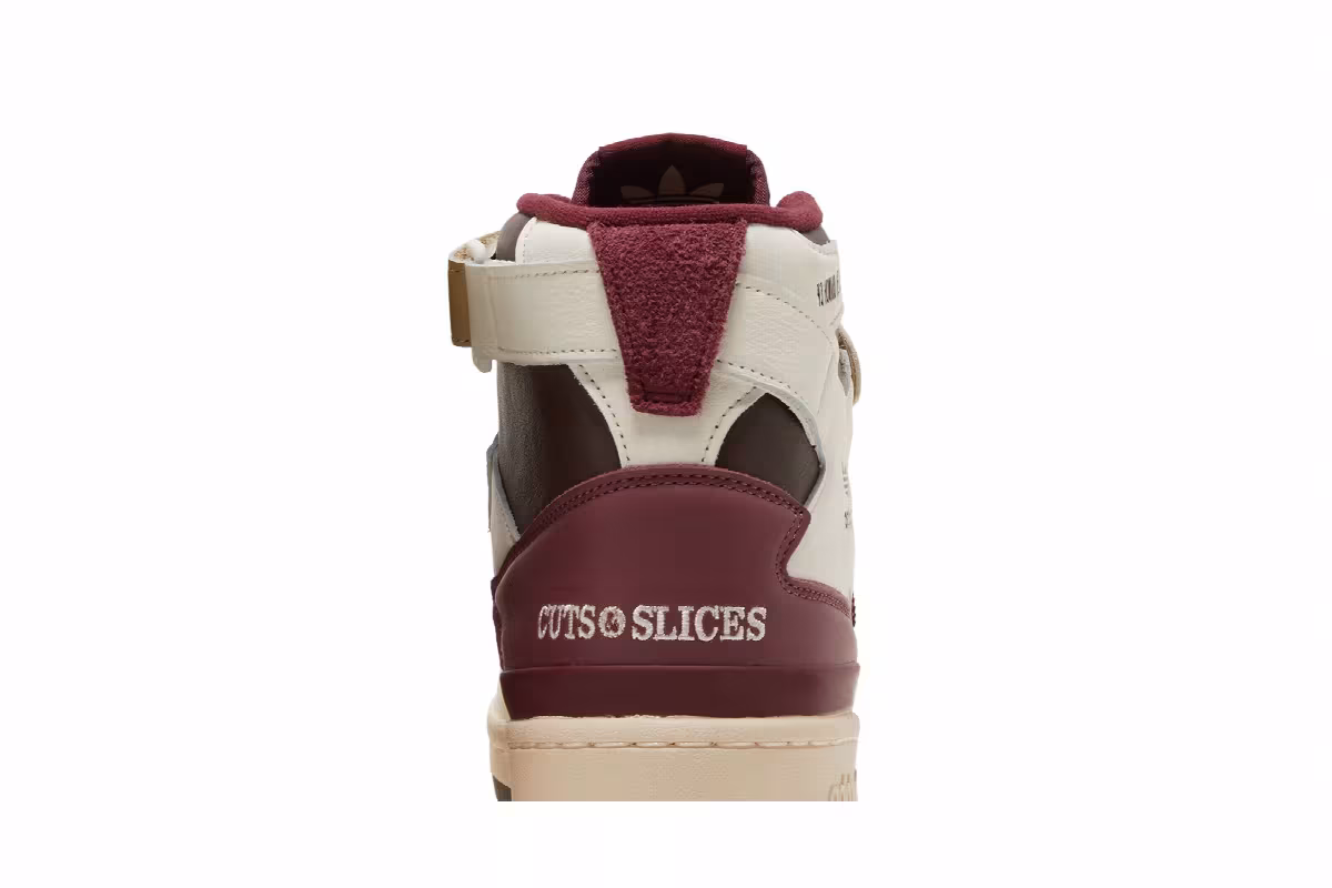 Cuts & Slices x adidas Forum 84 High Pull Up Beloved, view 8