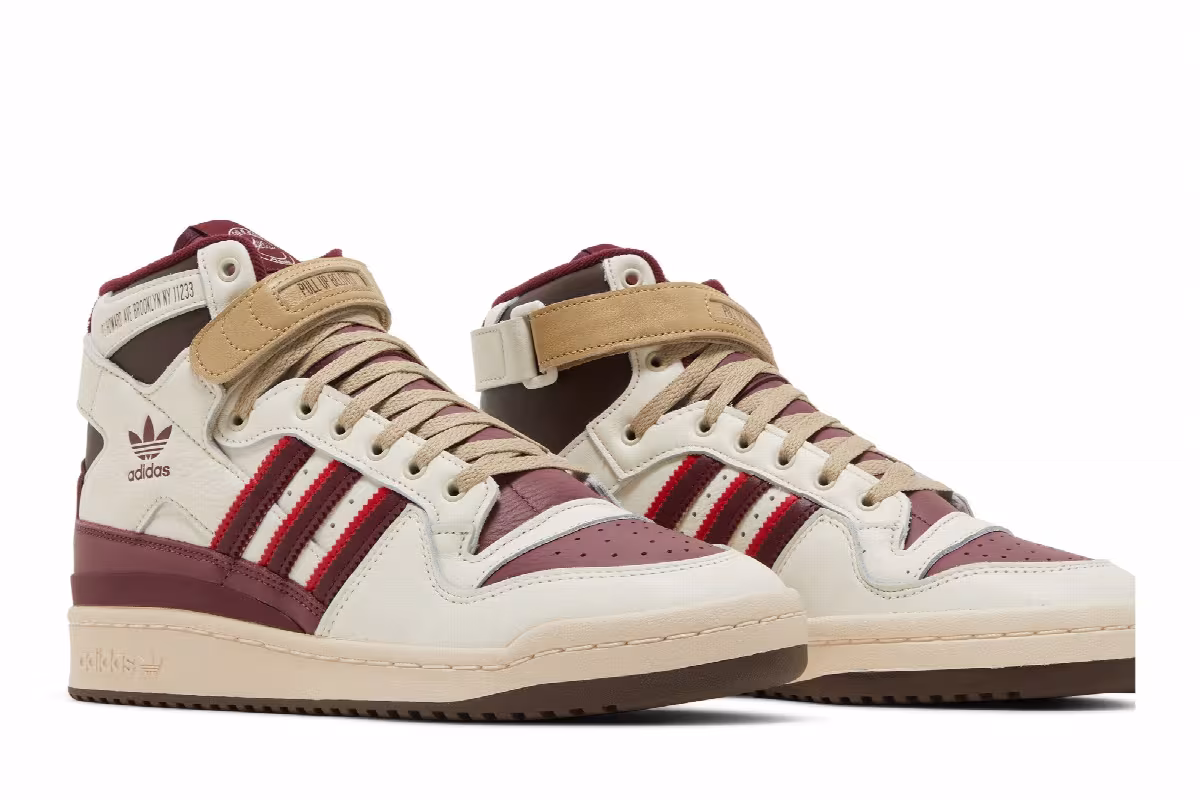 Cuts & Slices x adidas Forum 84 High Pull Up Beloved, view 9