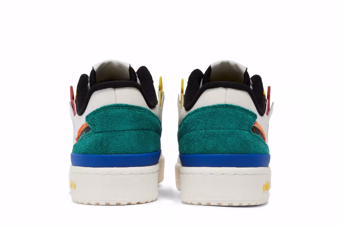 adidas Forum Exhibit Low White Multi, view 7
