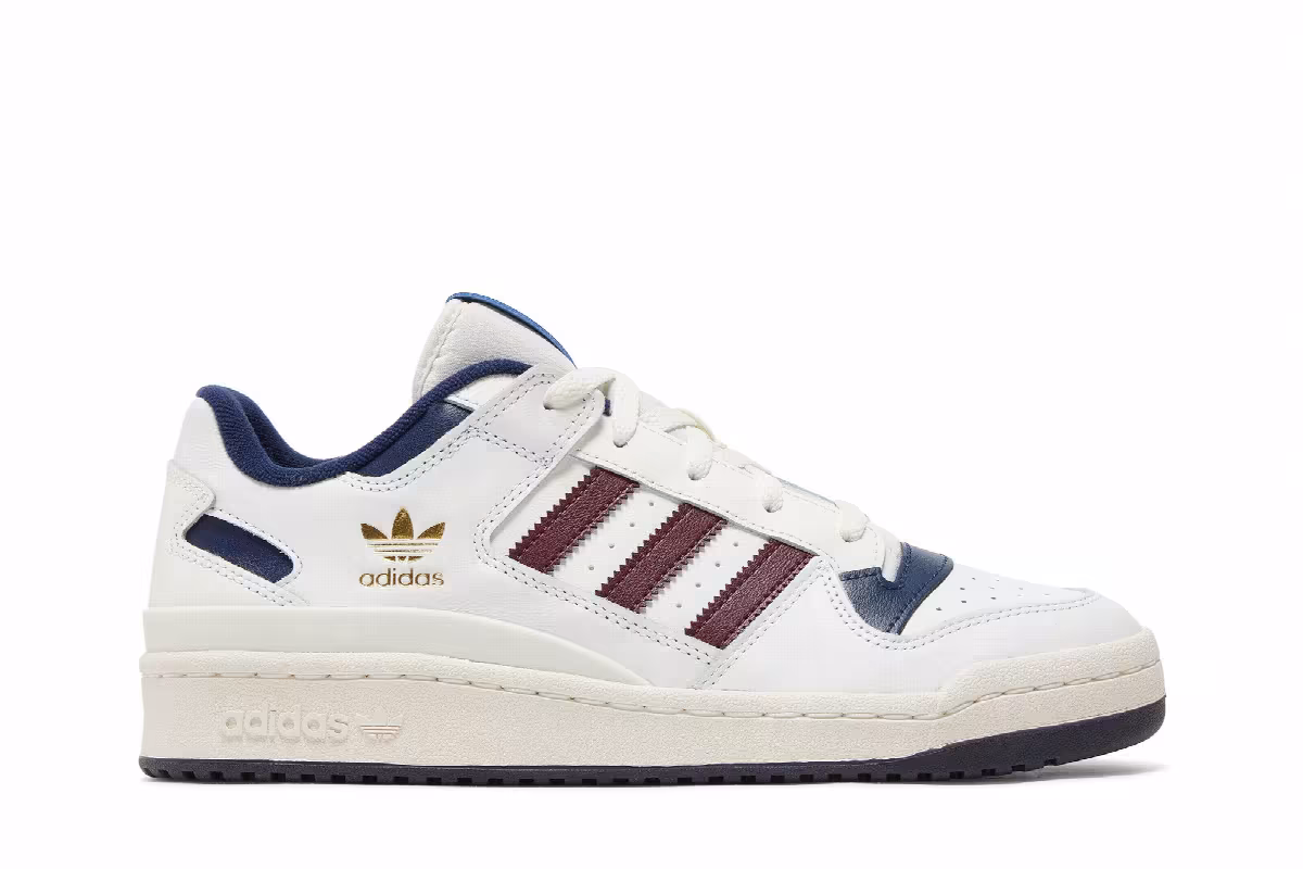 Adidas Forum Low CL Off White Shadow Red, view 2