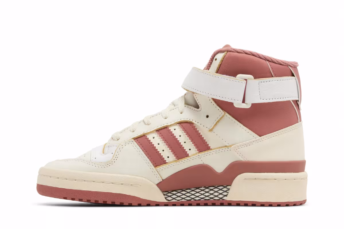 adidas Women's Forum 84 High White Magic Earth, view 4