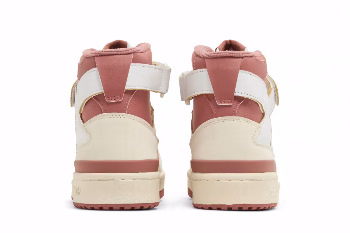 adidas Women's Forum 84 High White Magic Earth, view 7