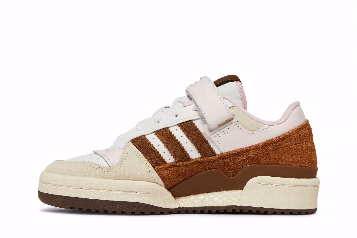 adidas Women's Forum Low Chocolate to my Strawberry, view 4