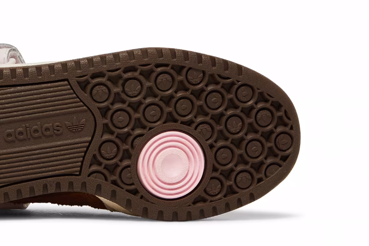 adidas Women's Forum Low Chocolate to my Strawberry, view 6