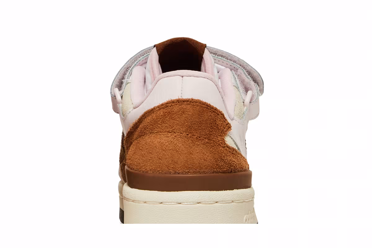 adidas Women's Forum Low Chocolate to my Strawberry, view 8