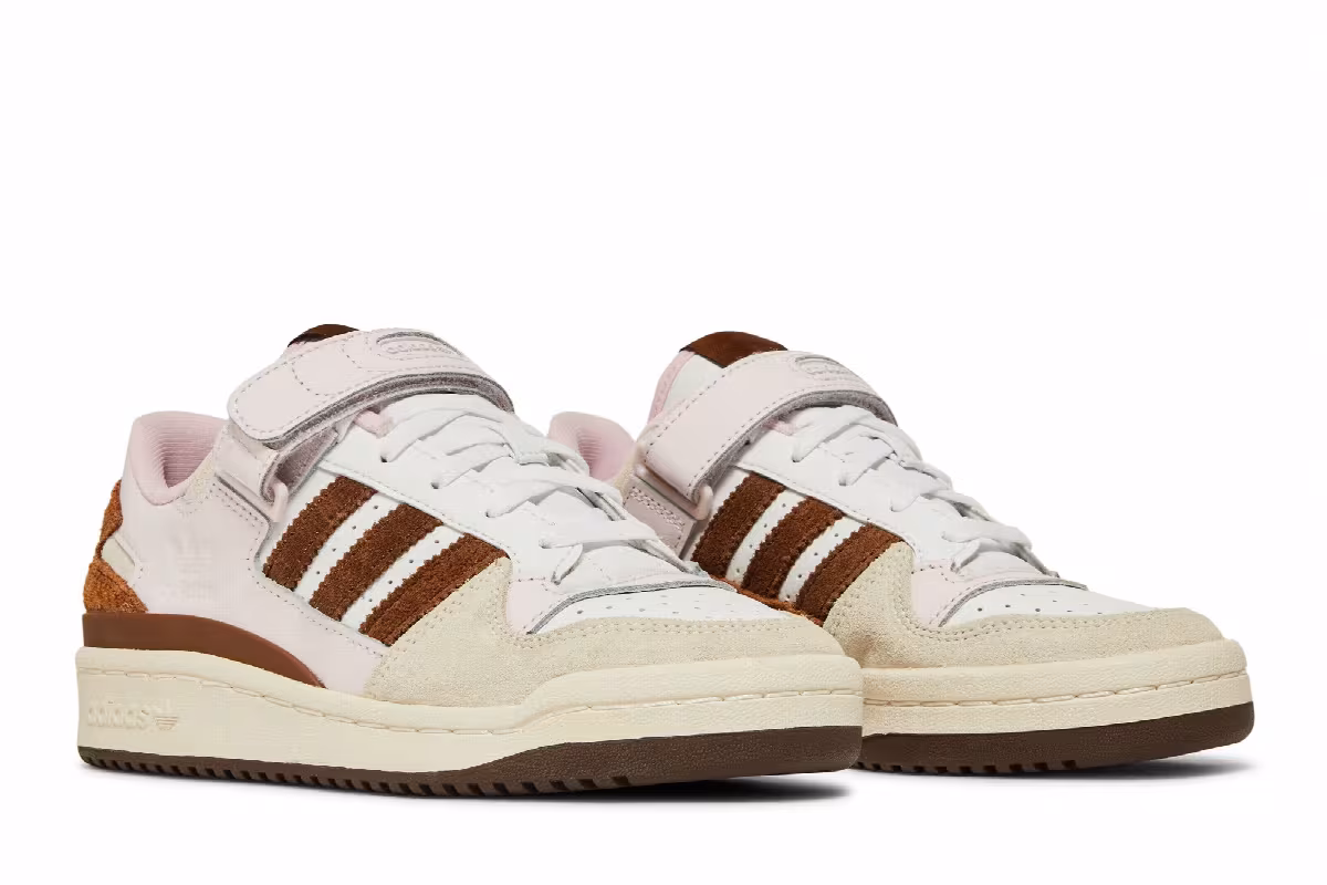 adidas Women's Forum Low Chocolate to my Strawberry, view 9