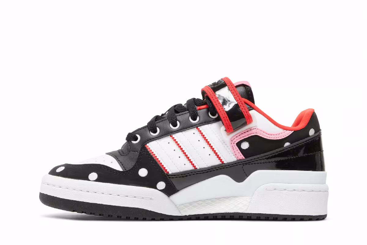 Hello Kitty x adidas Women's Forum Low Polka Dot, view 4