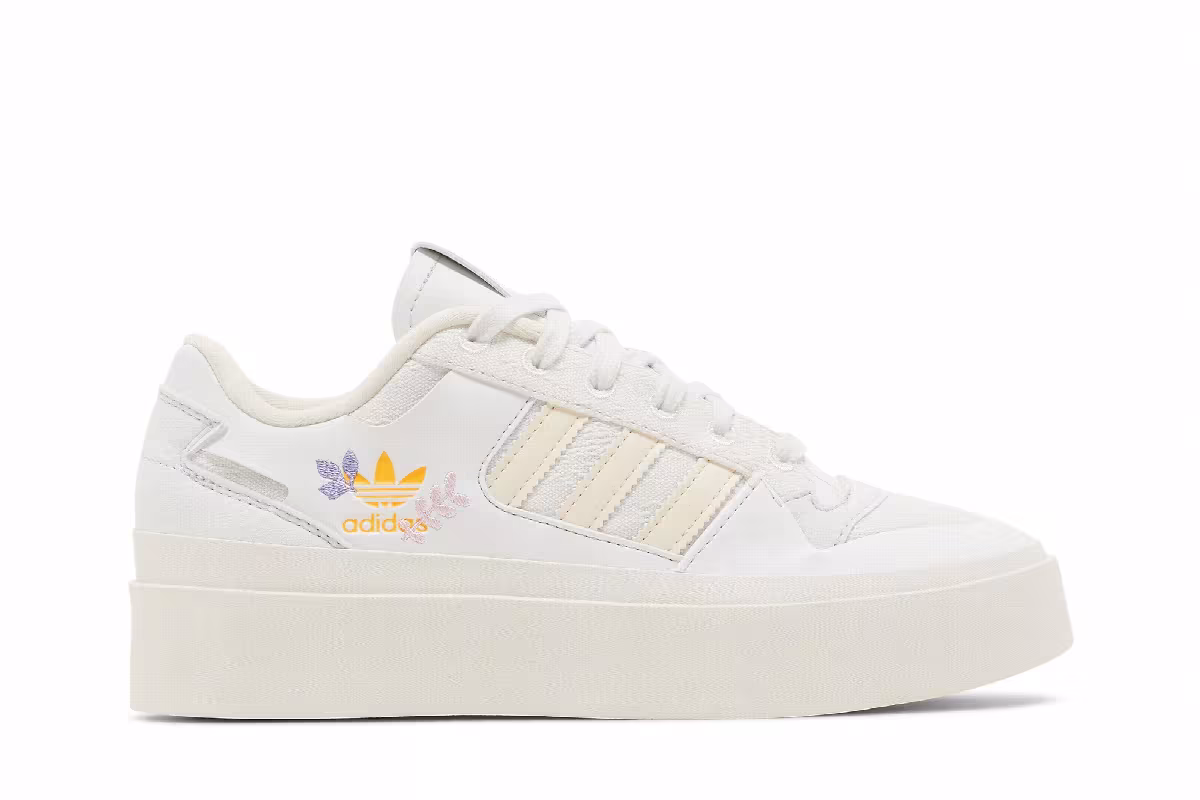 Adidas Women's Forum Bonega Embroidered Floral, view 2