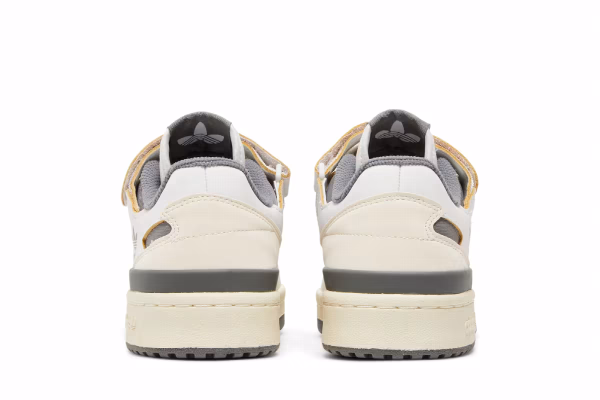 adidas Women's Forum Low Off White Silver Pebble, view 7