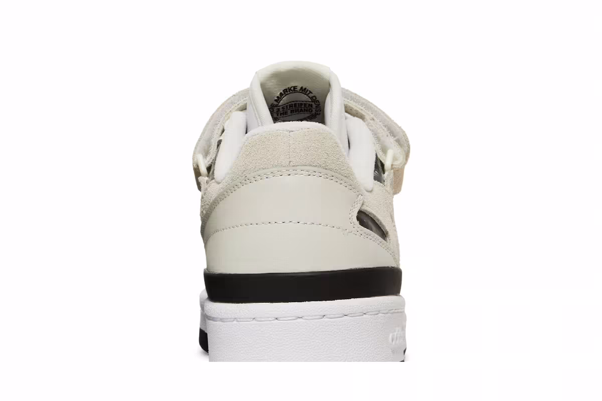 adidas Women's Forum Low White Black, view 8