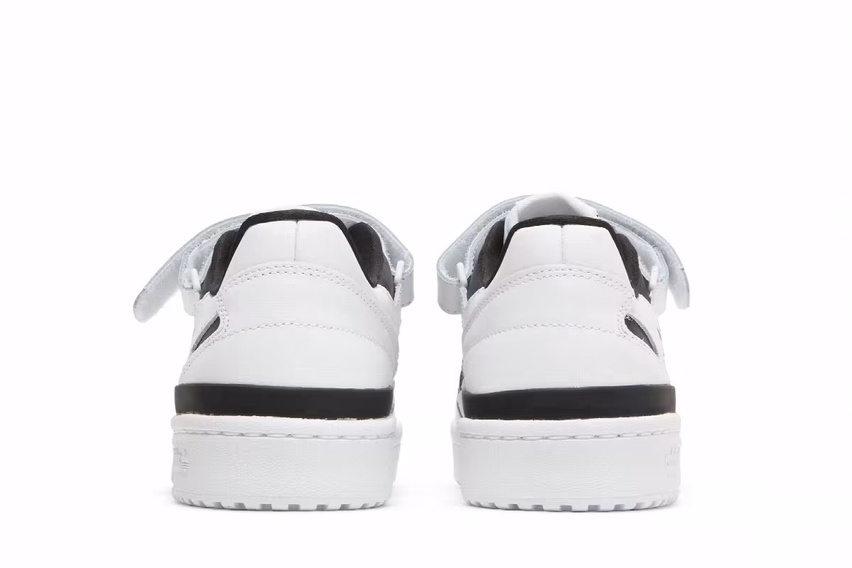 adidas Women's Forum Low White Black, view 7
