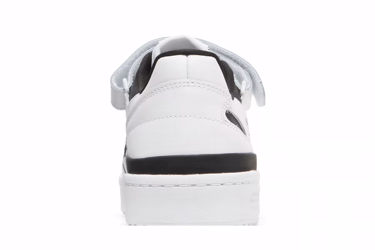adidas Women's Forum Low White Black, view 8