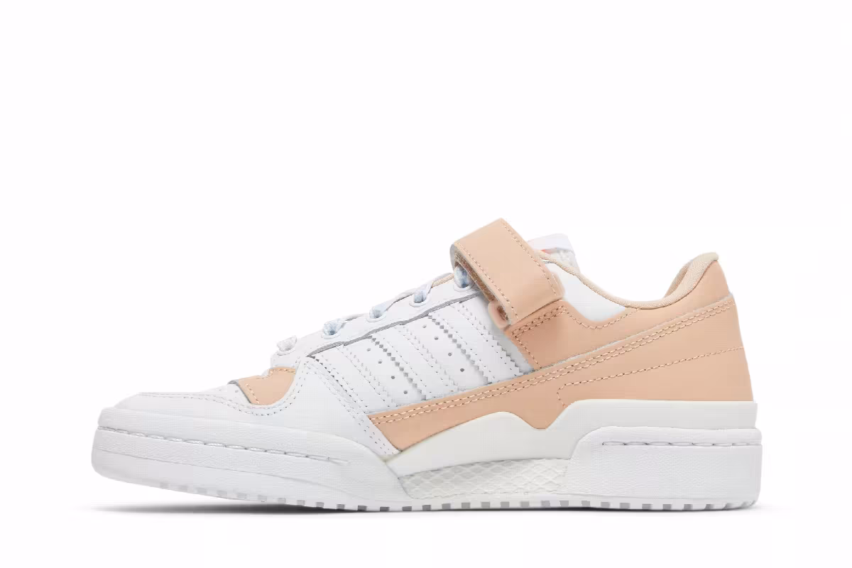 Adidas Women's Forum Low Halo Blush White, view 4