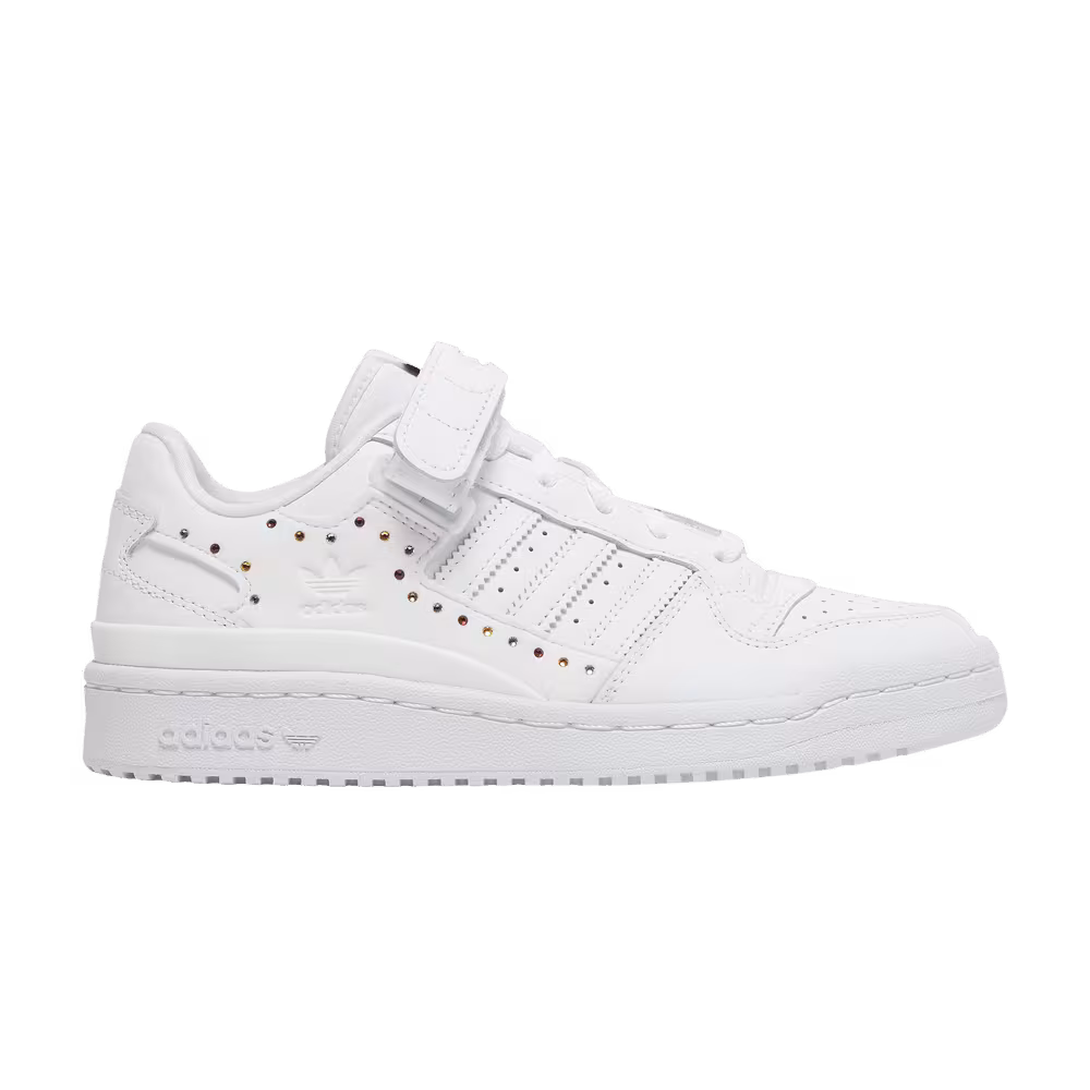 Swarovski x adidas Women's Forum Low White Black