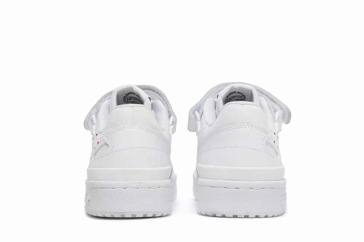 Swarovski x adidas Women's Forum Low White Black, view 7
