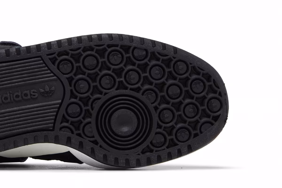 Adidas Women's Forum Low Black White, view 6