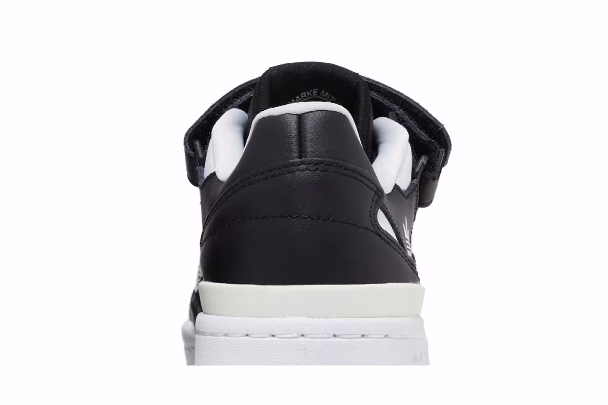 Adidas Women's Forum Low Black White, view 8