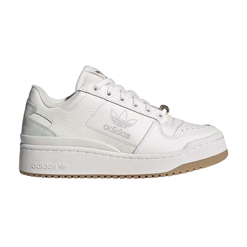 Adidas Women's Forum Bold White Linen Green