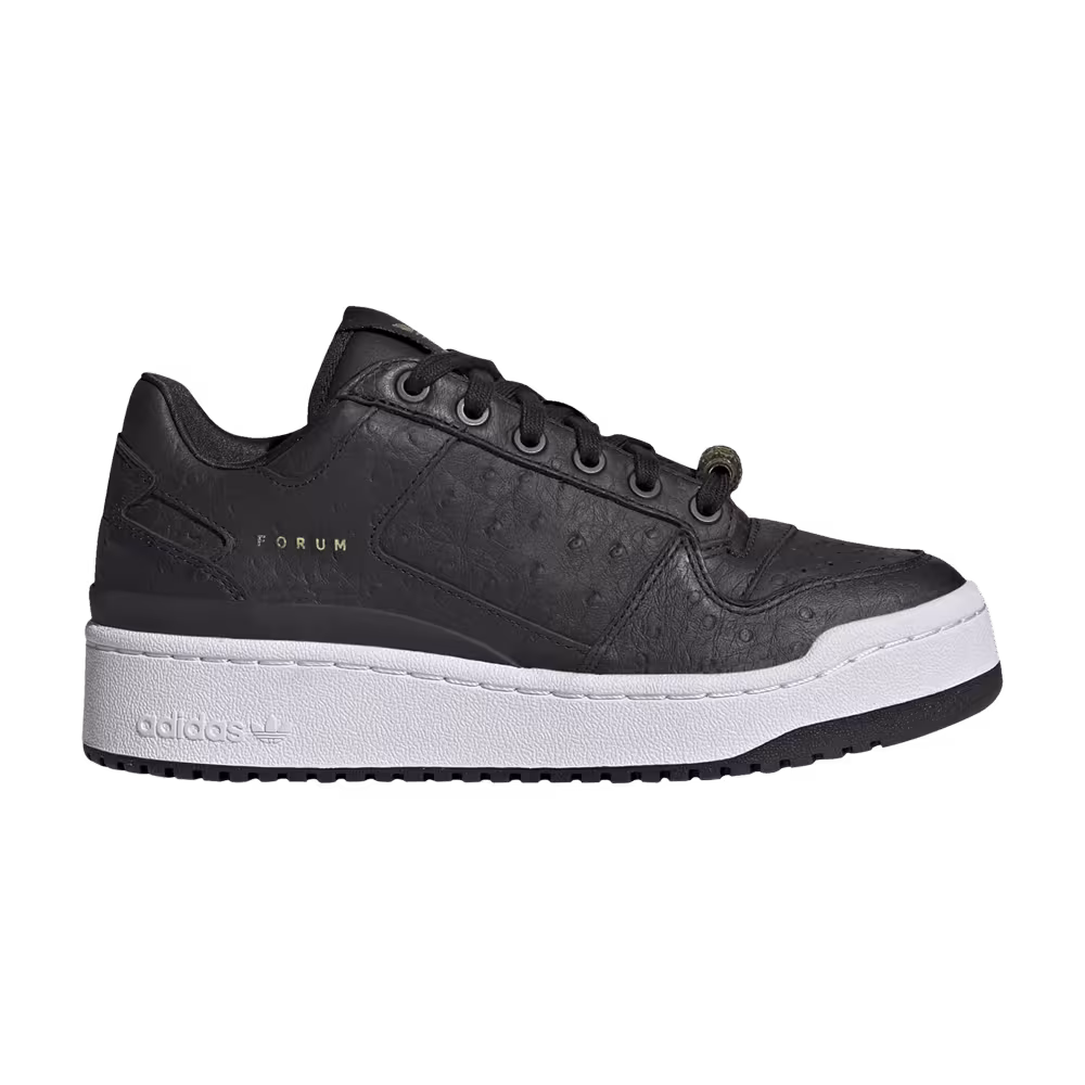 Adidas Women's Forum Bold Black Gold Metallic