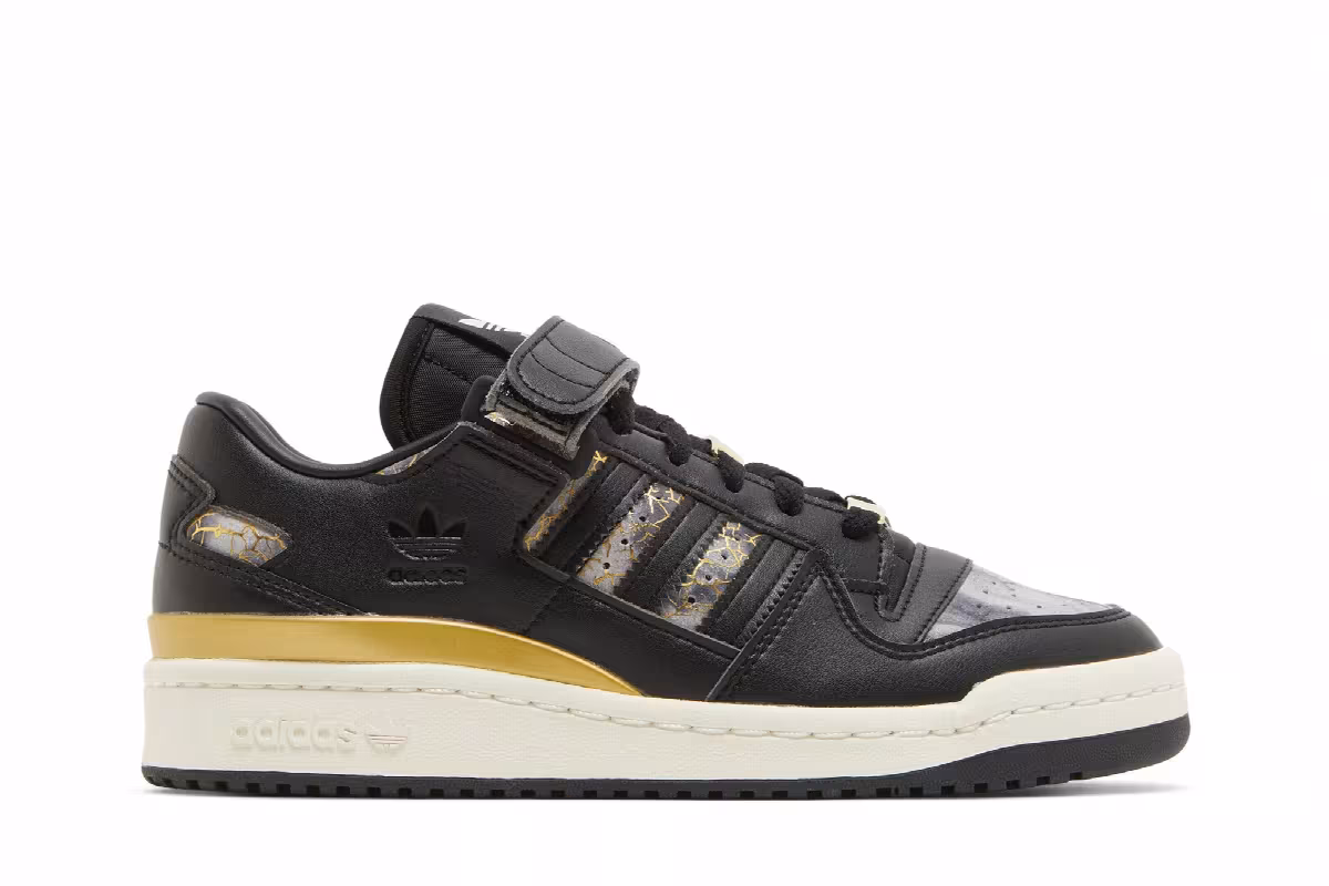 Candace Parker x adidas Women's Forum Low Black Tech Mineral, view 2