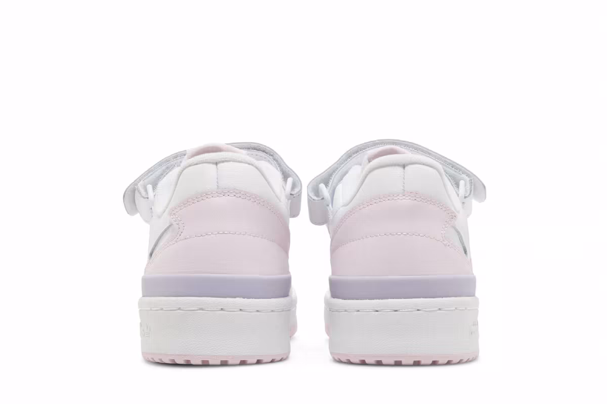 Adidas Women's Forum Low White Clear Pink, view 7