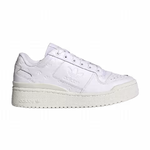 Adidas Wmns Forum Bold 'Allover Debossed Trefoils - White'