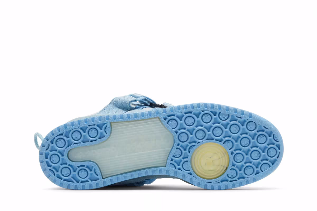 Bad Bunny x adidas Forum Buckle Low Big Kid Blue Tint, view 5
