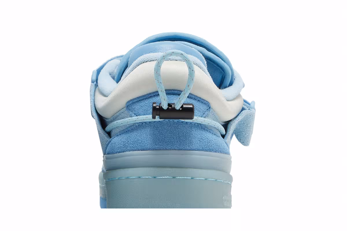 Bad Bunny x adidas Forum Buckle Low Big Kid Blue Tint, view 8