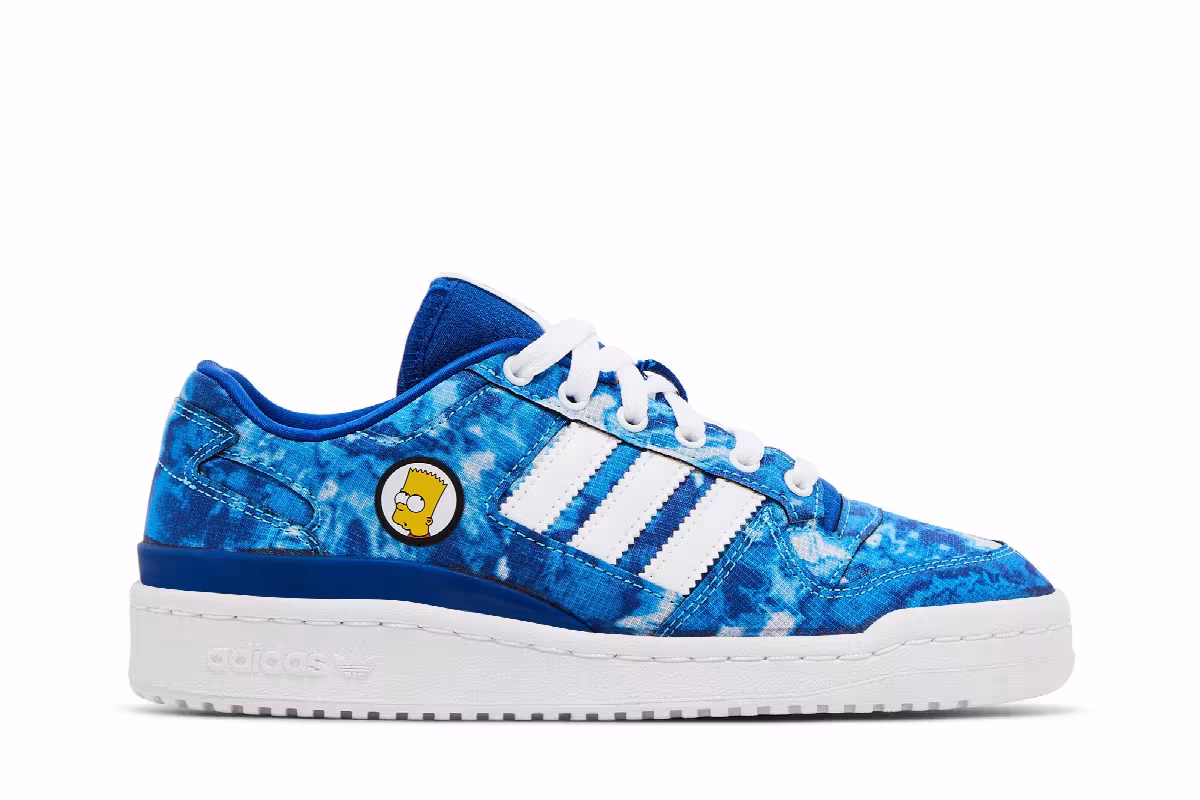 The Simpsons x adidas Forum Low J Bart Simpson, view 2