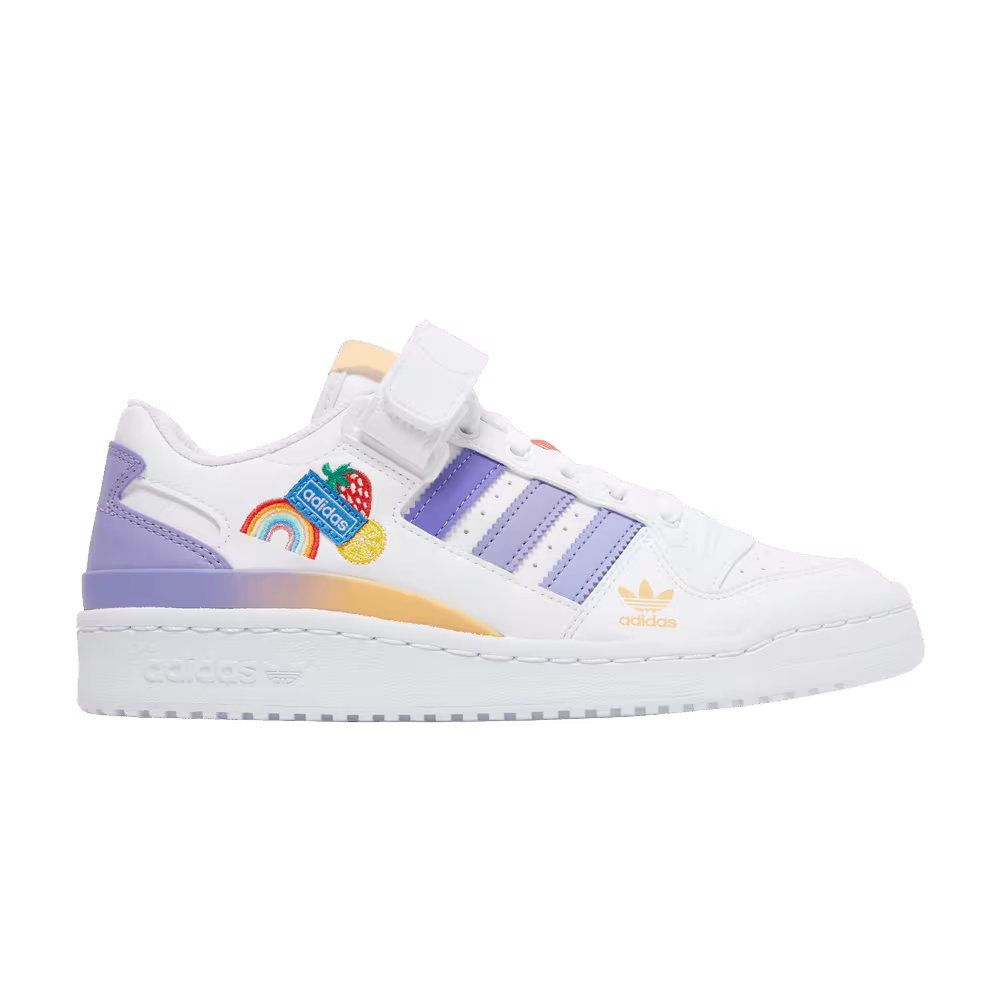 Adidas Forum Low J White Light Purple