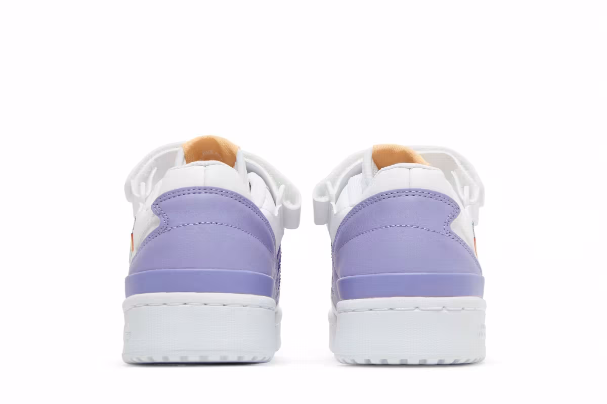 Adidas Forum Low J White Light Purple, view 7
